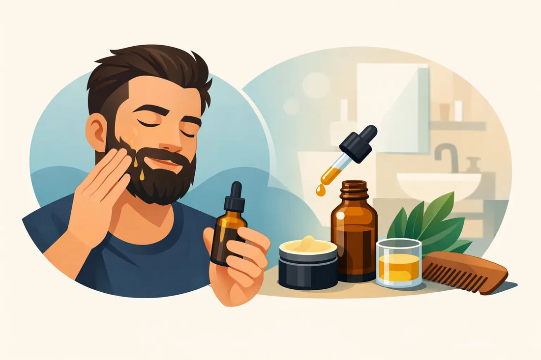 Barbe grasse : l’huile adaptée au quotidien