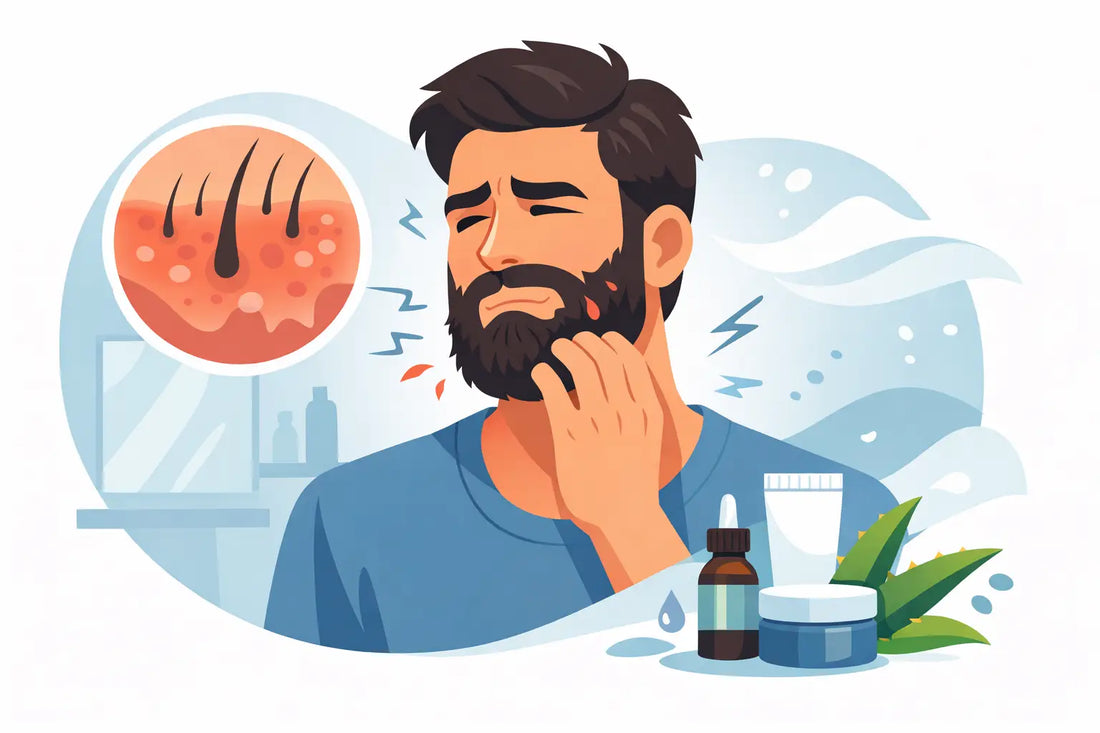 Démangeaisons sous la barbe : que faire ?