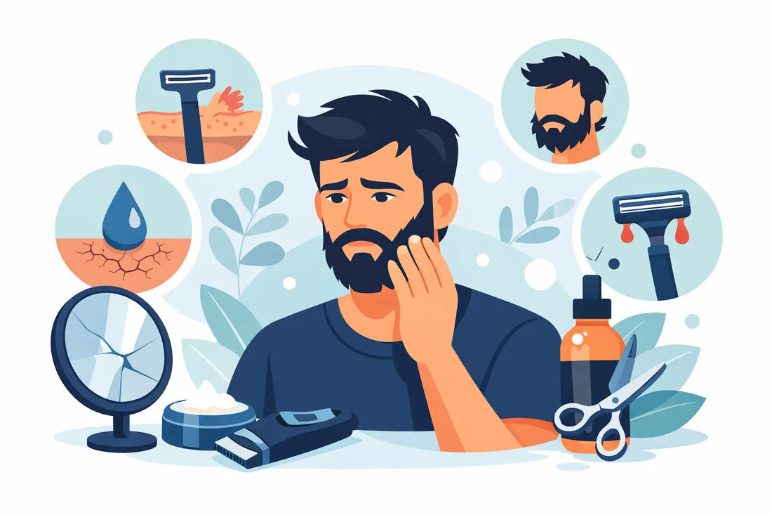 Cinq erreurs d’entretien de barbe à éviter