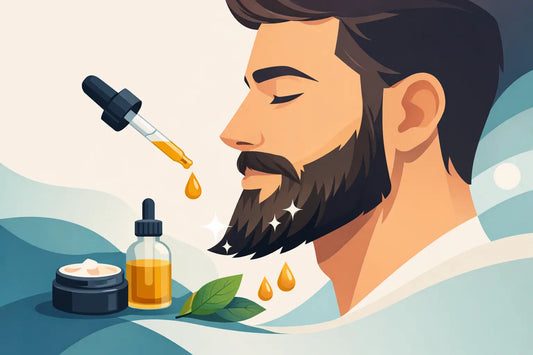 Nourrir les pointes de barbe sans les alourdir